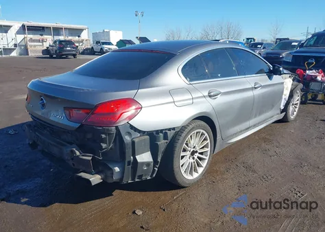 2013 BMW 650I Gran Coupe xDrive z USA, uszkodzony, nr VIN WBA6B4C59DD098136